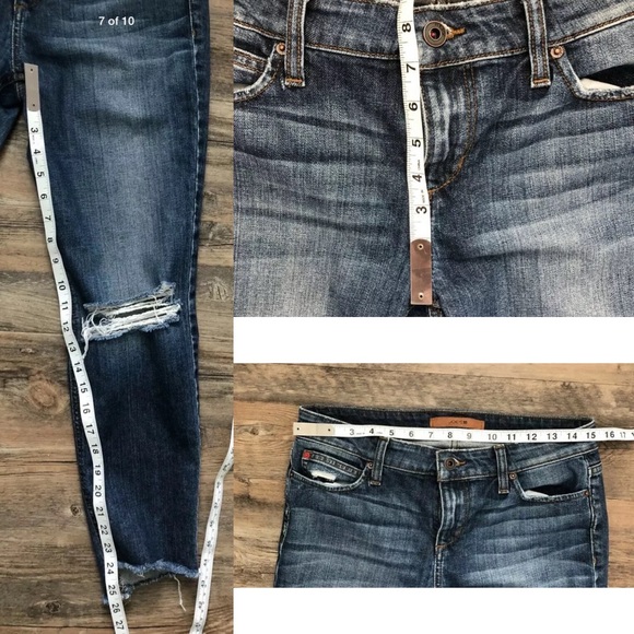 Joes collector Japanese denim staggered hem jeans - Picture 3 of 6